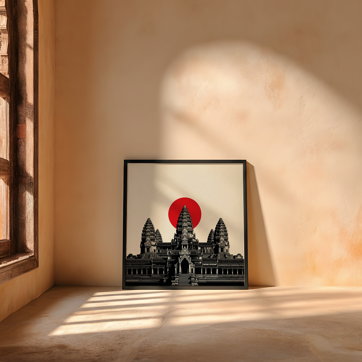 Temple Sun Wall Art