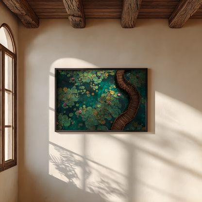River's Canvas Wall Art