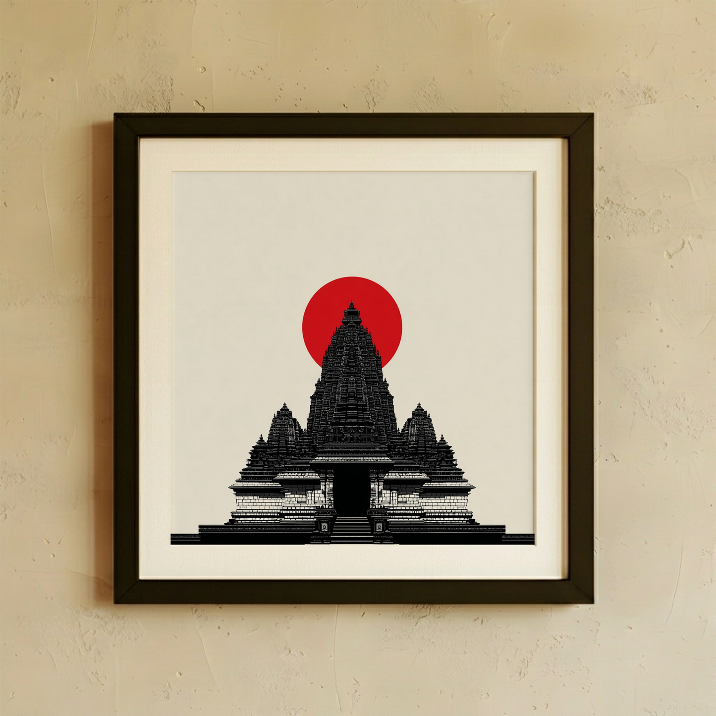 Temple Sun Wall Art | Gallery Wall Set of 3