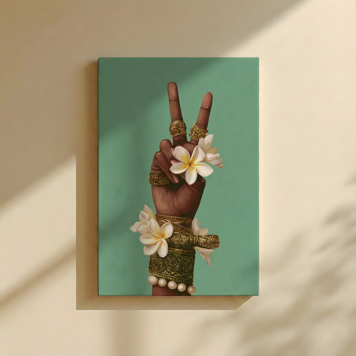 Canvas Wall Art | Frangipani Grace Collection