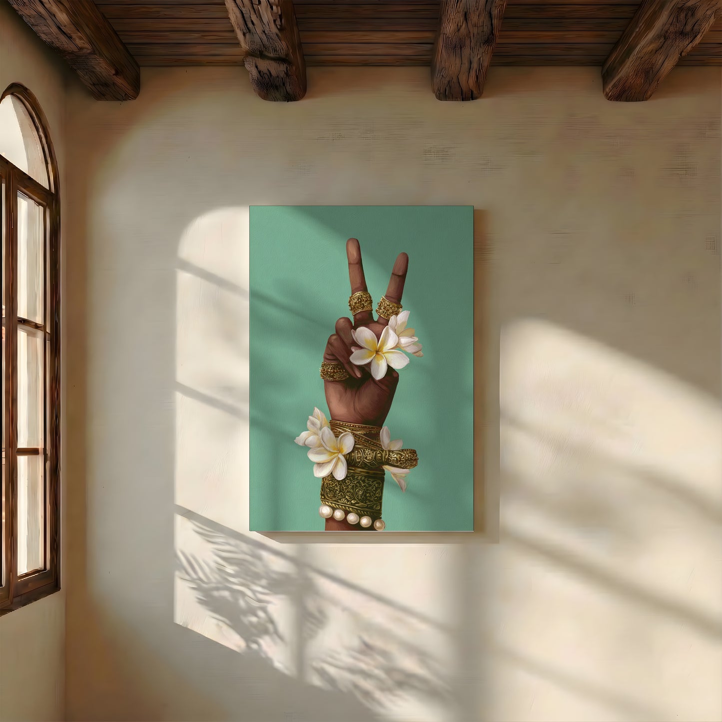 Canvas Wall Art | Frangipani Grace Collection