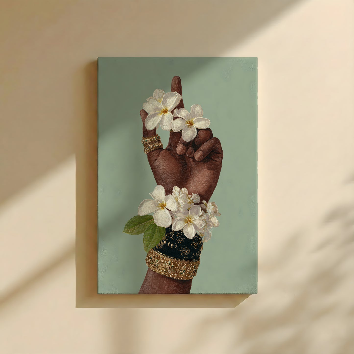 Canvas Wall Art | Frangipani Grace Collection