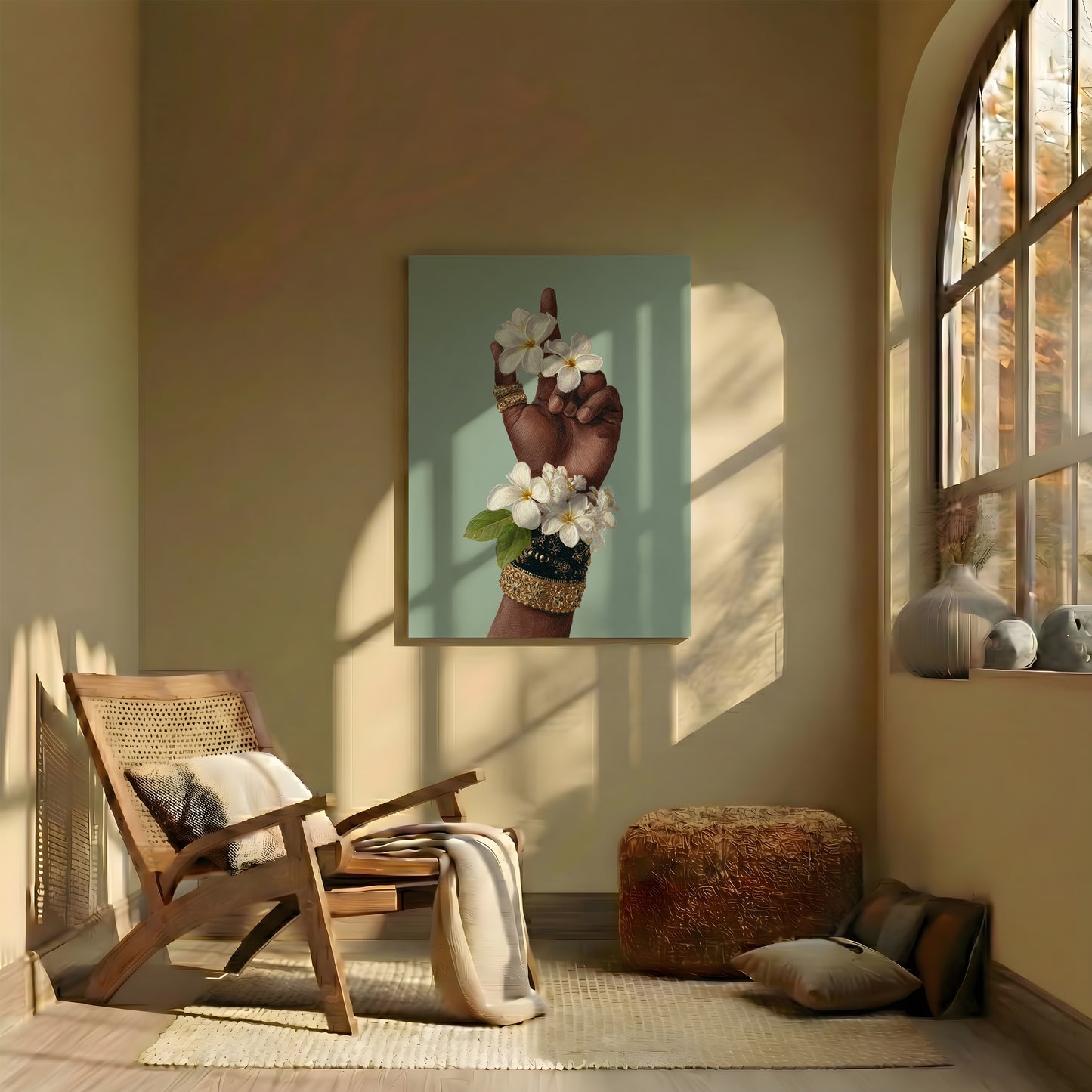 Canvas Wall Art | Frangipani Grace Collection