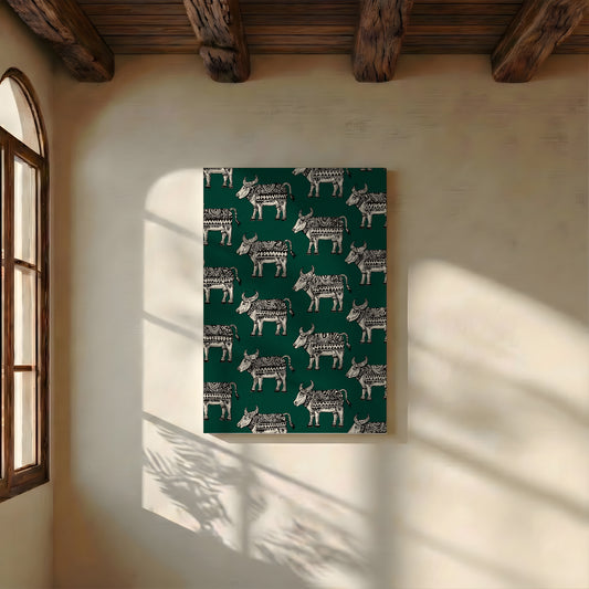 Canvas Wall Art | Cattle Print Collection