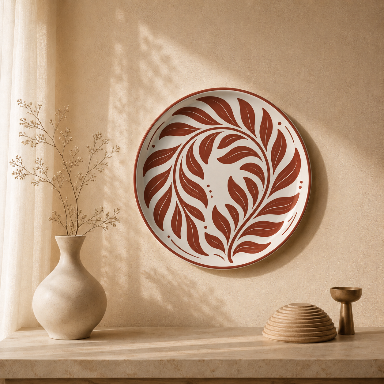 Wall Plates | Swaying Foliage Collection