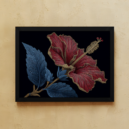Dark Botanical Wall Art