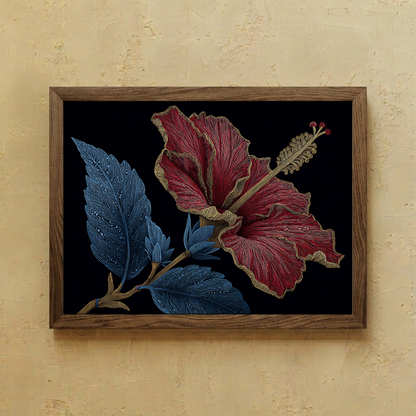 Dark Botanical Wall Art
