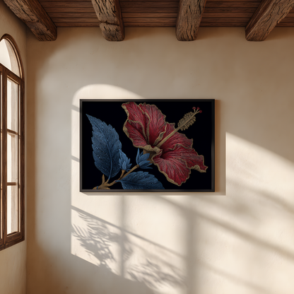 Dark Botanical Wall Art