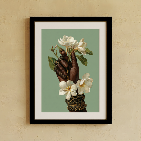 Frangipani Grace Wall Art