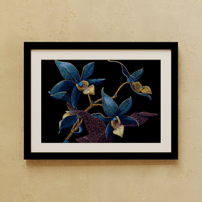 Dark Botanical Wall Art
