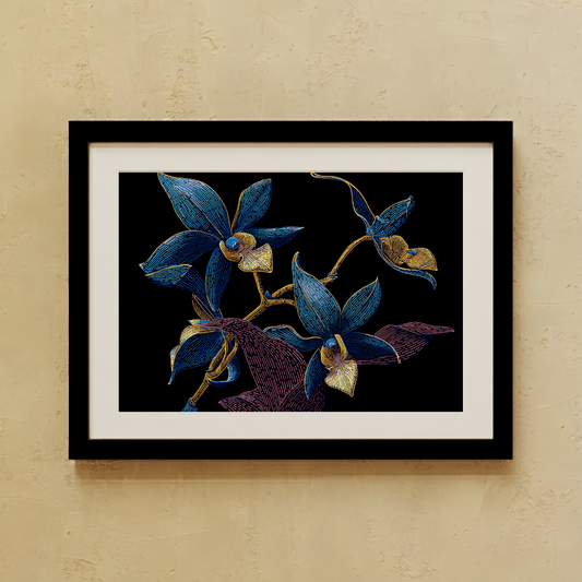Dark Botanical Wall Art