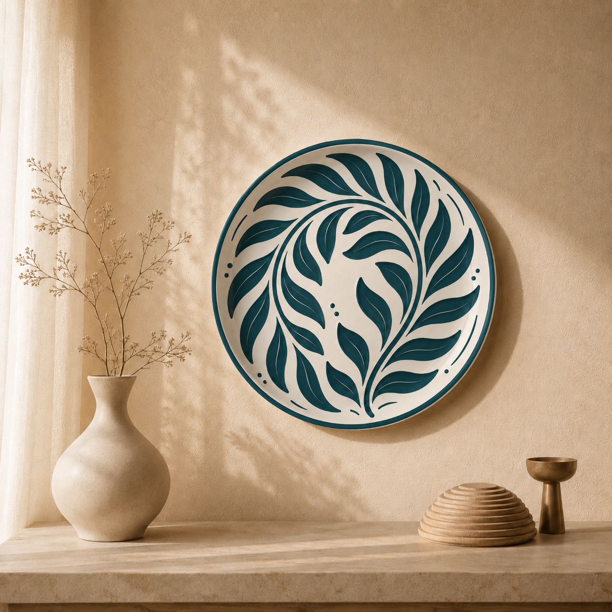 Wall Plates | Swaying Foliage Collection