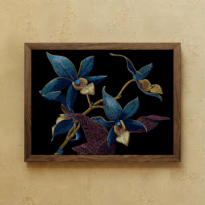 Dark Botanical Wall Art
