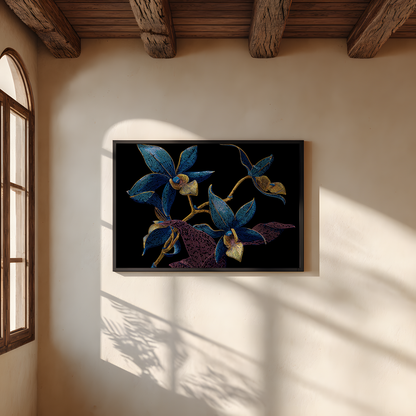 Dark Botanical Wall Art