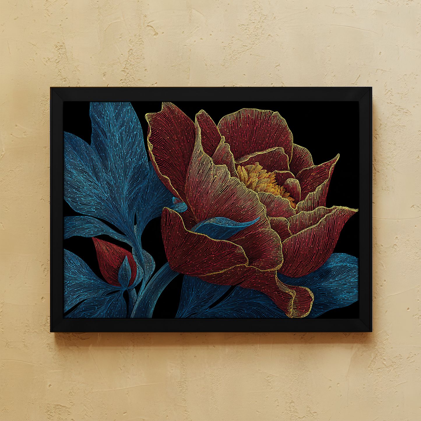 Dark Botanical Wall Art
