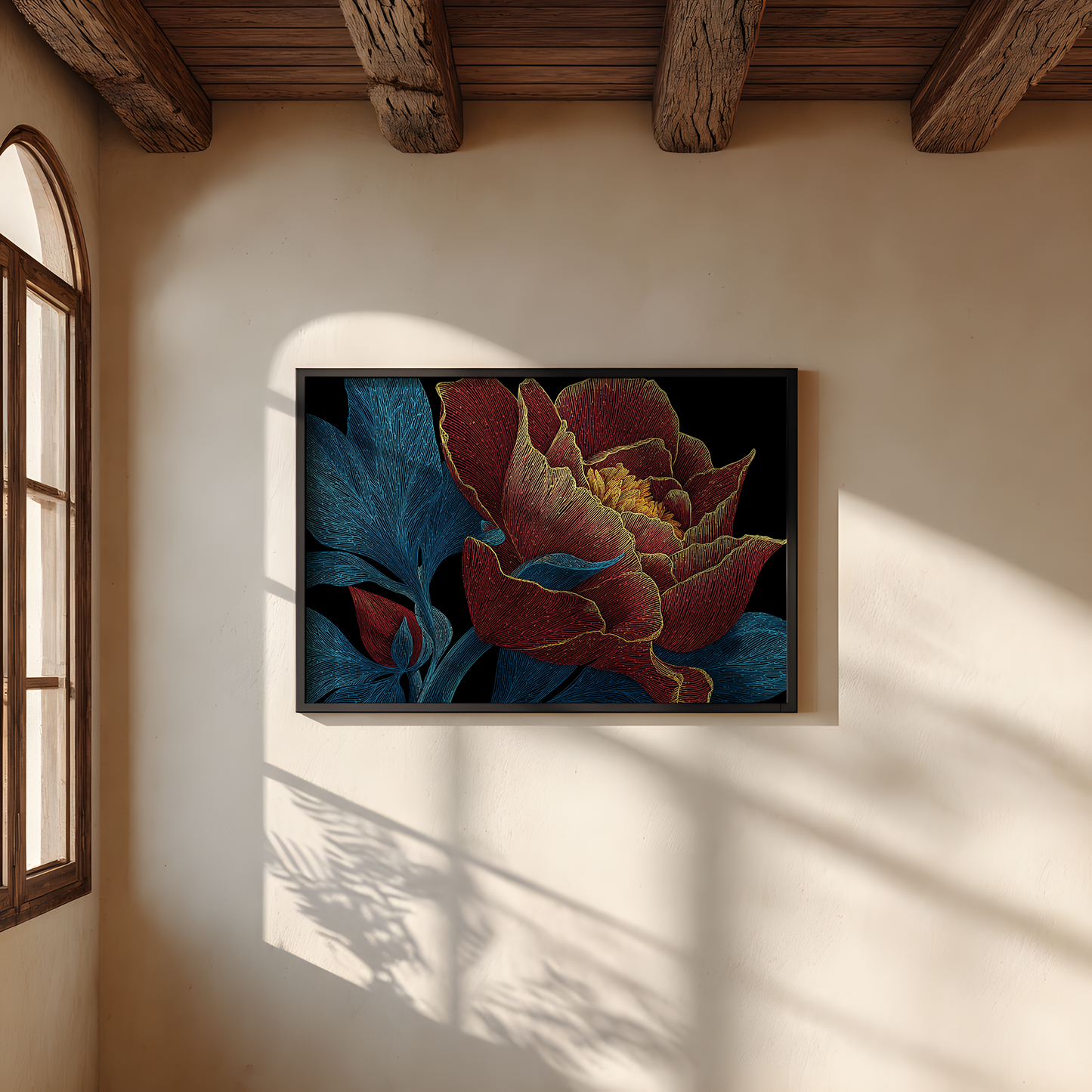 Dark Botanical Wall Art