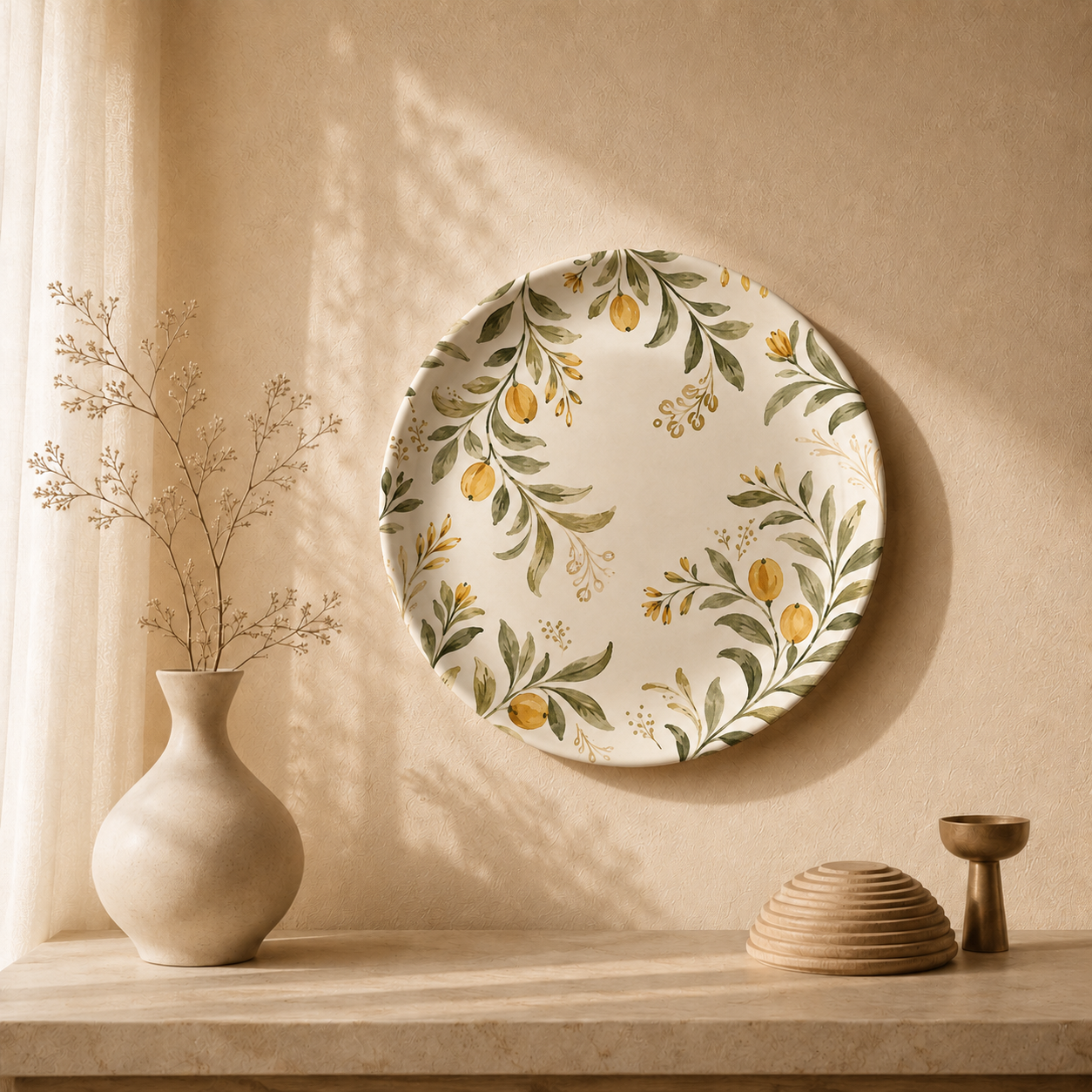 Wall Plates | Tropical Fruits Collection