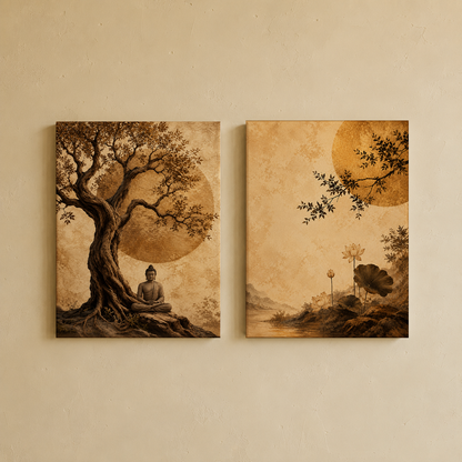Bodhi & Bloom Wall Art | Gallery Wall Set of 2