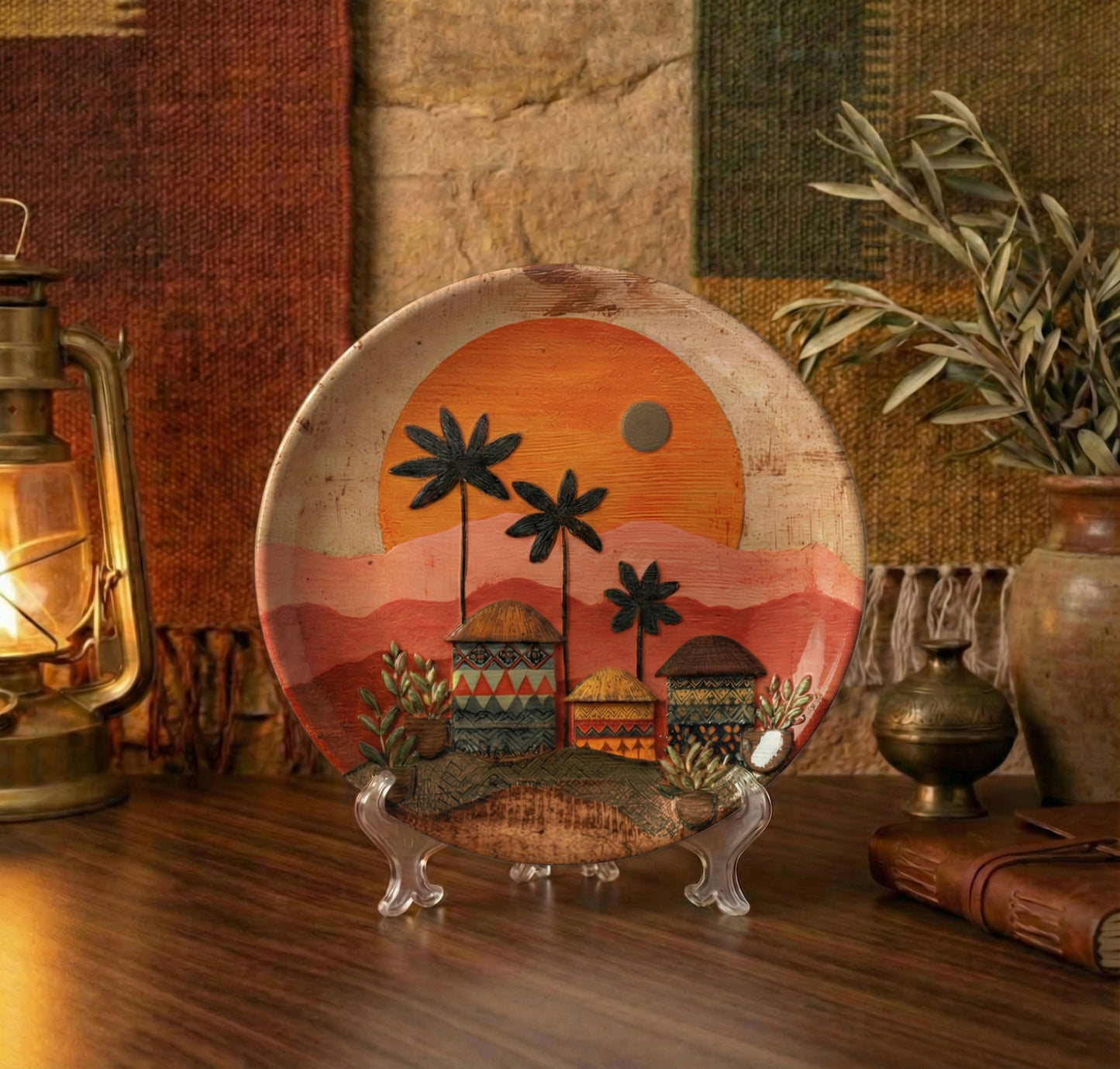 Wall Plates | Set of 3 | Sands of Time Collection