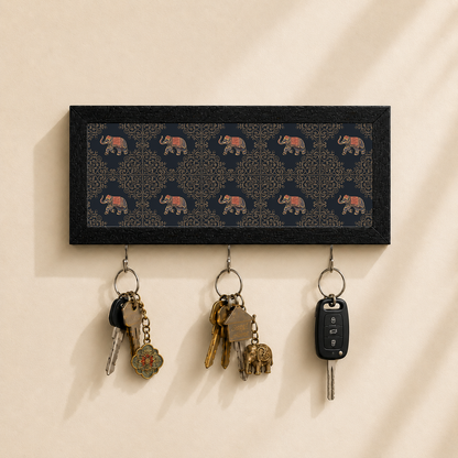 Elephant Motif Key Holder