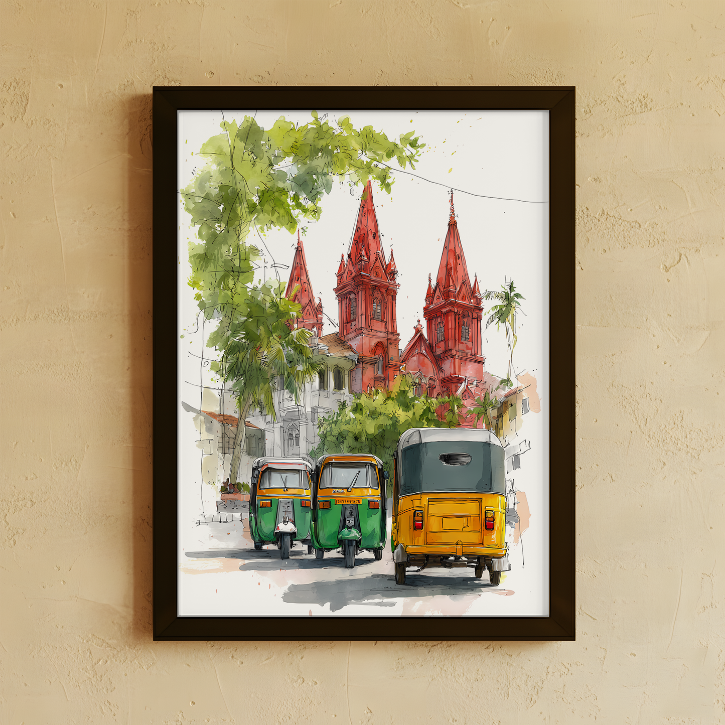 Indian Transport Wall Art