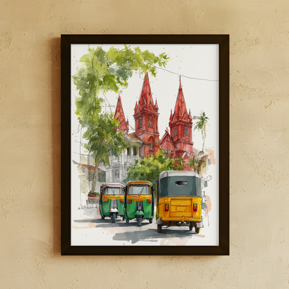 Indian Transport Wall Art