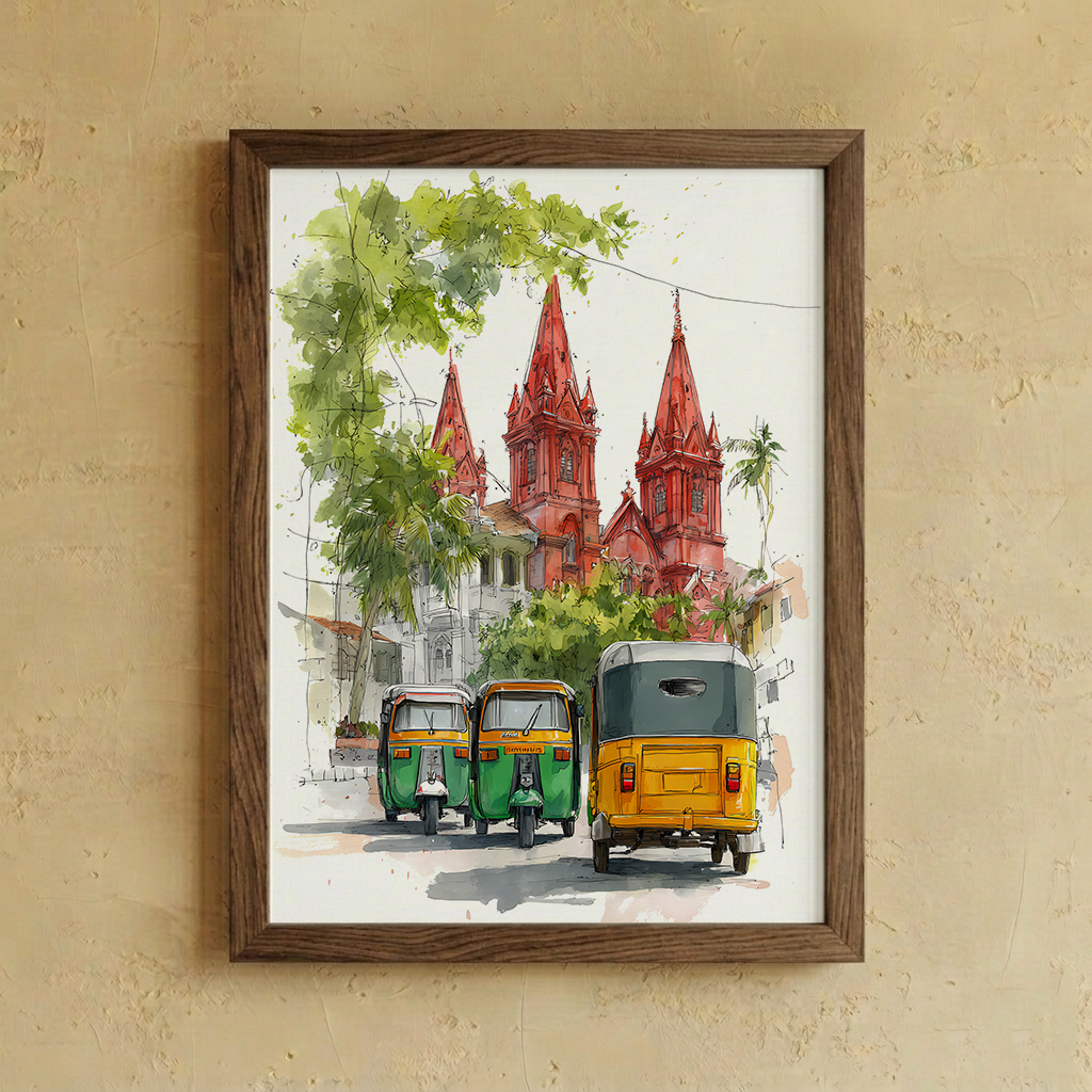 Indian Transport Wall Art
