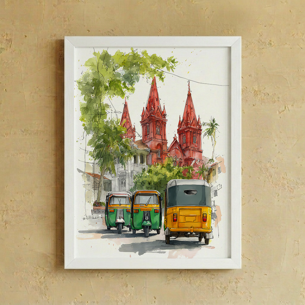 Indian Transport Wall Art