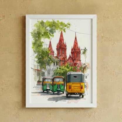 Indian Transport Wall Art