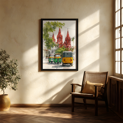 Indian Transport Wall Art