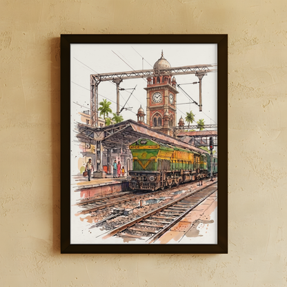 Indian Transport Wall Art
