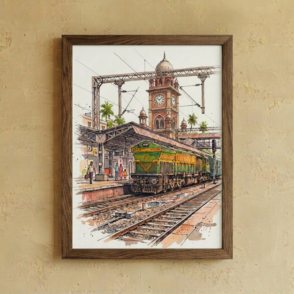 Indian Transport Wall Art