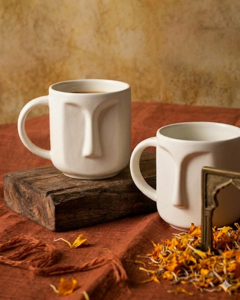 Drinkware Sets | The Rooh Face Mug