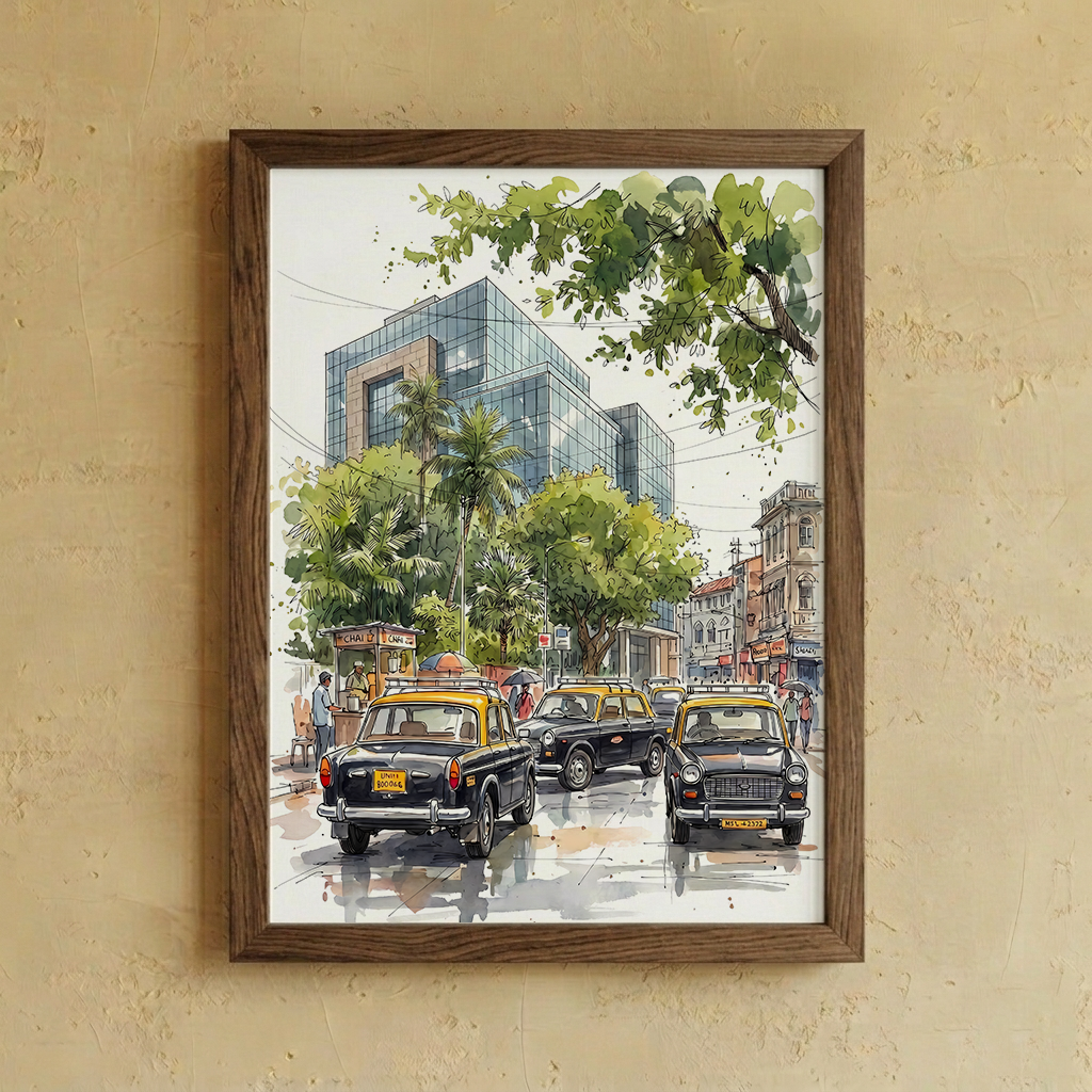 Indian Transport Wall Art