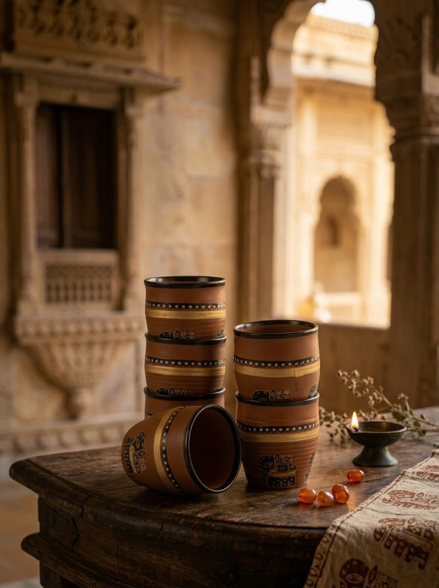 Drinkware Sets | The Mitti Mehfil Kulhad Set