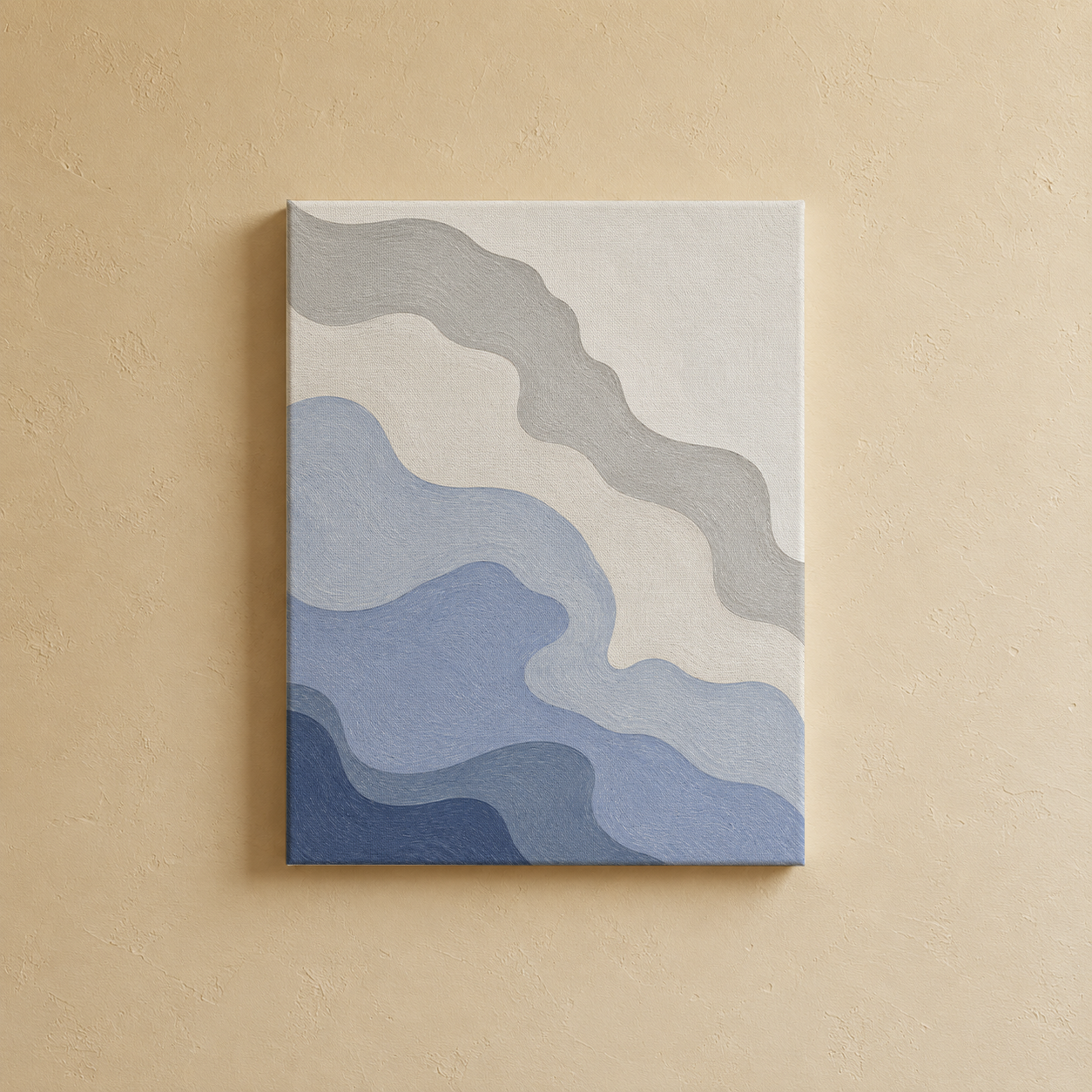 Gallery wall art set from Purnam's Beach Patterns collection, alternate view