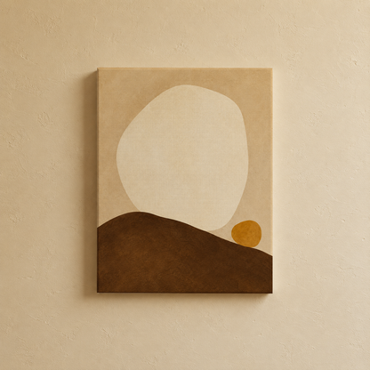 Gallery wall art set from Purnam's Equilibrium Contours collection, alternate view