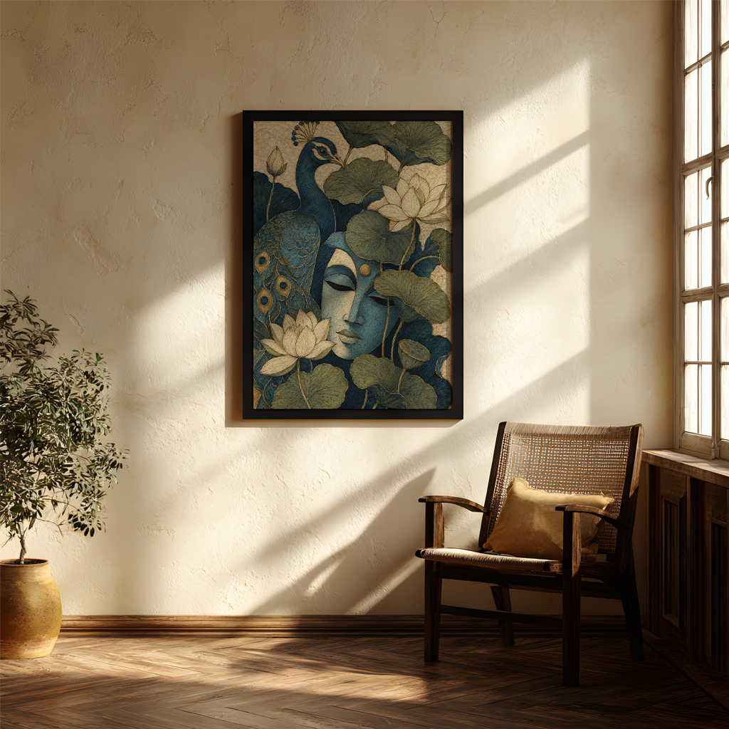  A timeless statement piece inspired by nature, beauty and inner stillness in a lifestyle setting to bring calmness to the space.