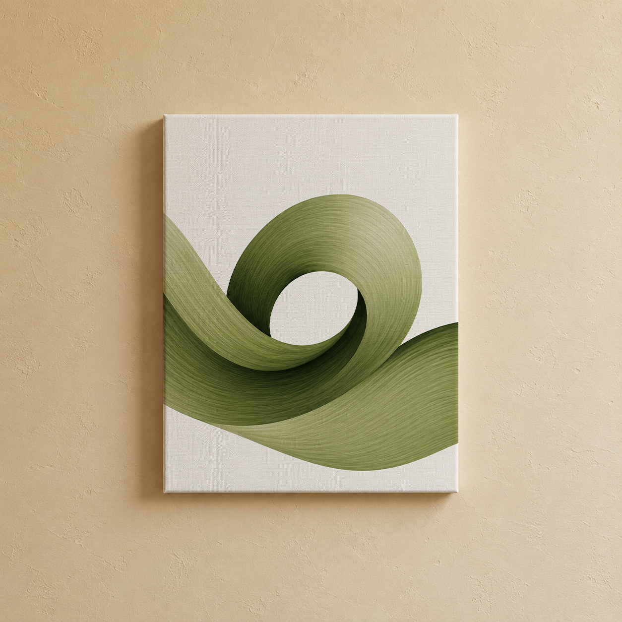 Gallery wall art set from Purnam's Sage Rhythm collection, alternate view