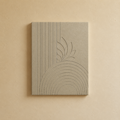 Gallery wall art set from Purnam's Sila Series collection, alternate view