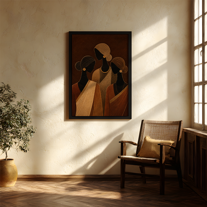 Stree Grace wall art from Purnam, alternate view