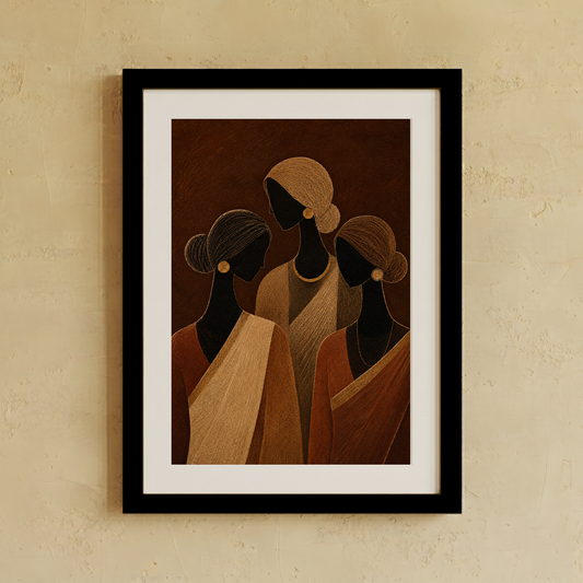 Stree Grace wall art from Purnam, front view