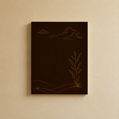 Gallery wall art set from Purnam's The Stag collection, styled view
